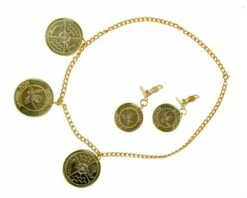 Sieradenset Piratin (Ø=3 En 4 Cm)