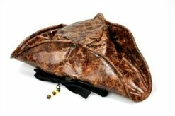 Piratenhoed Bruin Met Parels