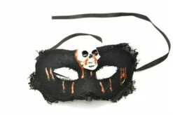 Oogmasker Doodshoofd Bloed