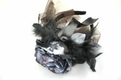 Diadeem Bloemen Zwart -KARNEVALSWIERTS Winkel ka03259 1