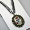 Ketting Day Of The Dead Met Steentjes -KARNEVALSWIERTS Winkel ka03302