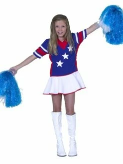 Cheerleader Rood / Wit / Blauw