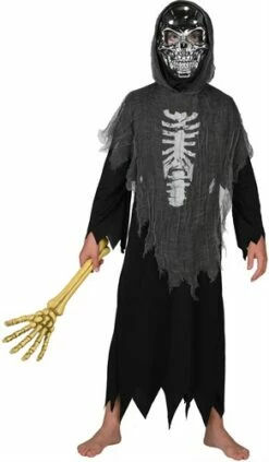 Jurk Skelet Met Capuchon