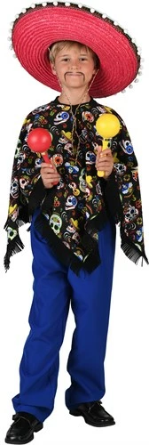 Poncho Day Of The Dead