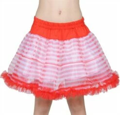 Petticoat Strepen Rood/wit
