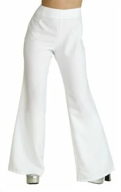 Broek 70-er Jaren White(vrouw)