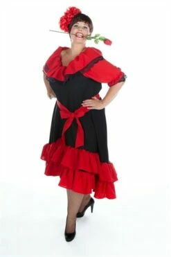Spaanse Jurk Carmen 2-tlg -KARNEVALSWIERTS Winkel ka2127 l