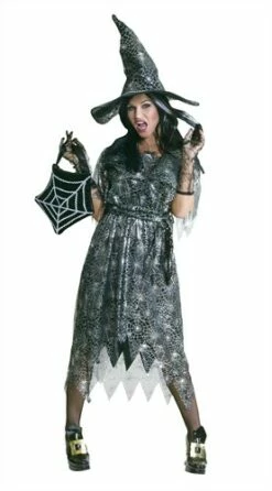 Spinnenjurk (jurk/ceintuur) (fluweel)