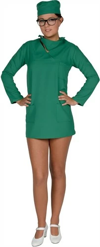 Operatie Assistente (jurk,kapje,mondkapje)