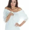 Western Blouse (wit) -KARNEVALSWIERTS Winkel ka2399