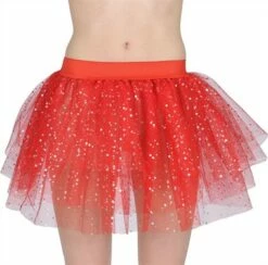 Petticoat Pailletten Rood