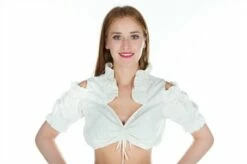 Dirndl Blouse Ecru Katoen