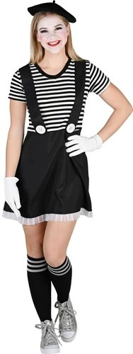 Jurkt Gestreept Zwart/wit