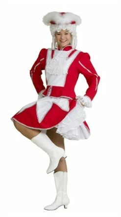 Dansmarietje Rood/wit 2-dlg