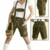 Lederhose Dame Olijf Groen -KARNEVALSWIERTS Winkel ka2867