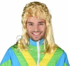 Pruik Bad Taste Middelblond