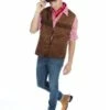 Cowboy Vest Bruin -KARNEVALSWIERTS Winkel ka60055