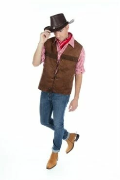 Cowboy Vest Bruin