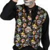 Vest Day Of The Dead -KARNEVALSWIERTS Winkel ka60058