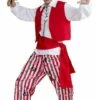 Piraat (blouse / Broek / Vest / Sjerp / Hoofddoek) -KARNEVALSWIERTS Winkel ka60095
