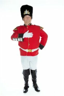 Uniformjas Rood Met Riem -KARNEVALSWIERTS Winkel ka6622 l