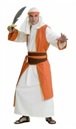 Sjeik Amir (jurk, Vest, Sjerp, Hoofddoek)