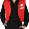 Vest Piraat Rood 1 Vest Piraat Rood -KARNEVALSWIERTS Winkel ka7044