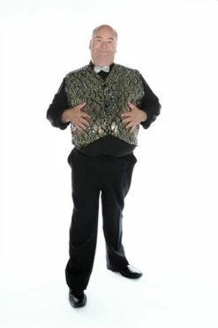 Vest Goud/zilver -KARNEVALSWIERTS Winkel ka7058 l