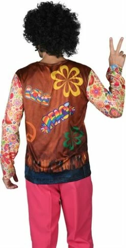 T-Shirt Hippie -KARNEVALSWIERTS Winkel ka7206 1