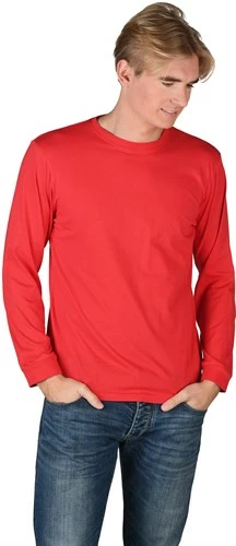 Shirt Rood (lange Mouwen)