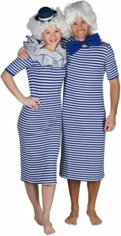 Rivelhemd Blauw / Wit